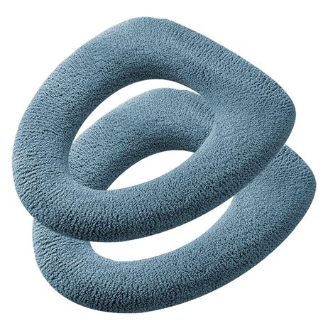 AOOTUERL Lot de 2 housses de siège de toilette plus épaisses – Tissu doux