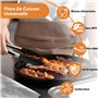 Pince Barbecue en Acier Inoxydable et Silicone Alime