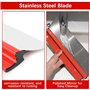 Spatule Enduit Lissage Set, 40 cm Z Couteau a Enduire Parfait Liss, Couteau Enduit Acier Inoxydable, Couteau à Enduire pour Le P