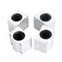 Fasizi 4pcs SCS6UU 6mm Mouvement Linéaire Roulement À Billes Glissière Douille CNC Routeur