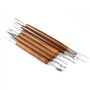 Walfront 6Pcs Outils Sculpture Argile Set Poterie Art Poterie et Sculpture pour Débutants ou Professionnels