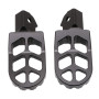 Repose-pieds de moto pour Sur Ron - Repose-pieds CNC pour Surron Light Bee Segway X260 X160 CRF150F CRF230F 03-19 - Noir