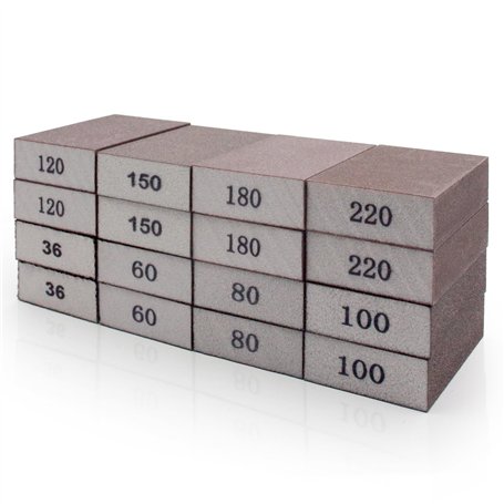 16 Pièces Éponge de ponçage