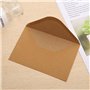 Lot de 30 enveloppes en papier kraft - Avec collage humide - Pour cartes de vœux, invitations, cartes d'anniversaire