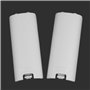 2 COUVERCLE Cache de Batterie BATTERY BLANC Pour Nintendo Wii Controller Wiimote