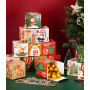 24 Boîtes Pochettes Cadeaux de Noel pour Calendrier de l'avent Reutili