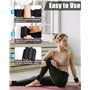 LEAZZLE 2 Pièces Poids de Cheville Réglables Poids Poignet Set, Poids Musculation en Silicone, Idéal Bracelet Poids pour Jogging