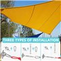 Kit de Fixation pour Voile d'Ombrage M6
