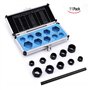 Xrten Lot de 11 extracteurs d'écrous endommagés - Extracteur de vis - Outils de socle