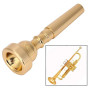 Xrten Embouchure Trompette 7C Plaqué, Accessoires Instrument de Musique(Or)