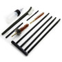 Xrten 12 en 1 kit Outils Brosses de Nettoyage, Multifonction Sac de Transport pour Pistolet Fusil 22LR, 223, 257, 5.56mm