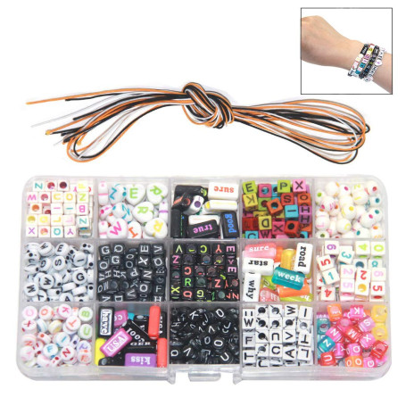 iwobi Lettre Bracelet Alphabet