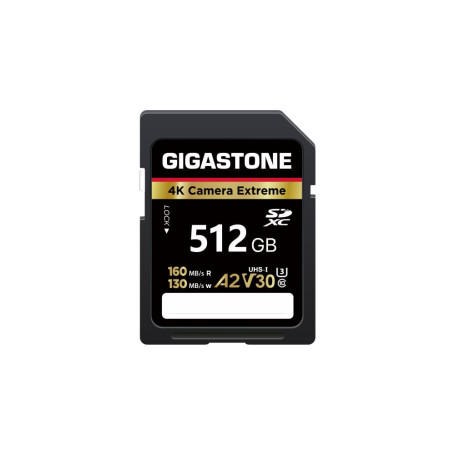 [5 Ans Récupération de données Gratuite] GIGASTONE 512Go Carte SD