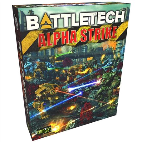 Catalyst Game Labs - BattleTech Alpha Strike Box Set - Jeu de Figurines - Jeu de Combat - 12 Ans et Plus - 1 à 2 Joueurs - Angla