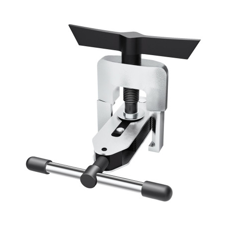 Flexzion Ensemble d'outils d'évasement pour tuyau de tube en aluminium en laiton et cuivre de 3/16-5/8 pouces avec cône d'angle