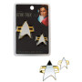 Quantum Mechanix Star Trek: Voyager Enterprise Badge & Pin Set Pins Brooches