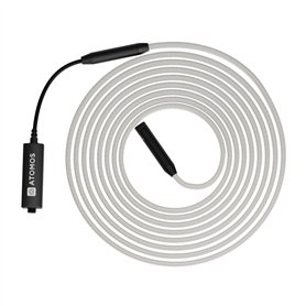 ATOMOS Sun Dragon Tuyau Lumineux 5 m – Blanc avec diffuseur