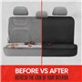 BDK AquaShield Housse de siège arrière de voiture en néoprène imperméable pour voitures, camions, camionnettes, SUV, protection 