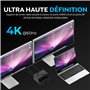 SABRENT Station d'accueil Universelle USB-C pour Ordinateur Portable, Double écran Displaylink Dock pour Ordinateurs Portables, 
