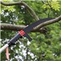 VEVOR Scie à Élaguer Télescopique, Scie à Perche Extensible Manuelle 1,5-6,1 m avec Lame en Acier Tranchant Poignée Alliage Alum