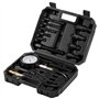 VEVOR Testeur de Compression avec 18 Kits d’Adaptateurs Compressiomètre pour Moteurs Diesel Jauge de Compression 0-70 bars ou 0-