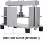 VEVOR Presse à Reliure Manuelle, 305 x 220 mm Presse à Percussion Papiers de Format A4, Cadre en Acier de 10 cm d'Épaisseur, Pre