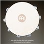 Meinl Tambourin avec peau et grelots en aluminium / Double rangée
