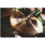 Meinl Cymbals HCS Bronze Cymbales Hihat 13 pouces (33,02cm) pour Batterie – Paire – B8 Bronze, Finition Traditionnelle, Fabriqué