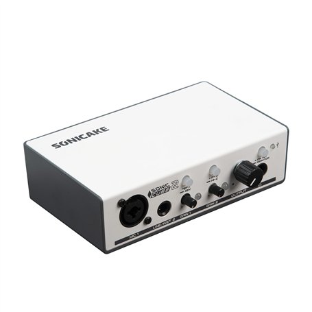 SONICAKE Interface audio Préamplificateur analogique professionnel à deux canaux avec plage dynamique et performance de distorsi