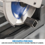 Evolution S355Cps - Scie à Tronçonner en acier Industriel de 355 mm - Finition Instantanée, sans Chaleur, sans Bavures et sans É