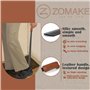 ZOMAKE Chausse Pied Long Manche - 23inch Chausse Pieds Long Metal,Chausse Pied Long Metal Solide pour Mettre Les Chaussures Sans