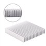 100x100x18mm Module de dissipateur thermique en aluminium 1Pc Dissipateur thermique pour ailettes de transistor haute puissance 