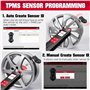 LAUNCH X431 TSGUM TPMS Testeur Pression Pneu,Activation/Lecture/Apprentissage/Programmation des Capteurs,TSGUN Manomètre Pressio