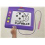 Fisher-Price Doodle Pro Ardoise Magique Violette avec tampons, Jouet pour Enfant dès 3 Ans, CHH61