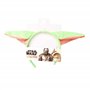 Disney Star Wars Mandalorian Grogu The Child Headband Costume Accessory, Official License