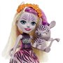 Enchantimals Savane Ensoleillée mini-poupée Zadie Zèbre et figurine animale Rayure, Jouet pour enfant, GTM27