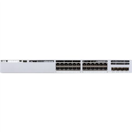 Cisco C9300L-24T-4G-E commutateur réseau Géré L2/L3 Gigabit Ethernet (10/100/1000) Gris