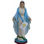 Proposte Religiose Statue de Notre-Dame Immaculée ou Miraculeuse en Résine Hauteur 40 cm Peint à la Main.