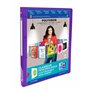 OXFORD Classeur Polyvision A4 Dos 20mm 4 Anneaux Ronds Couverture Polypro Translucide Coloris Assortis