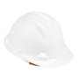 Casque de protection chantier blanc Manufrance