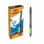 BIC Illusion Stylos-Bille Effaçables et Rechargeables à Pointe Moyenne (0