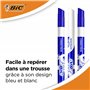 BIC Effaçeurs Réécriveurs, Correcteur pour Stylos-Plume - Encre Bleue, Présentoir de 60 effaçeurs