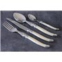 Laguiole Production - Ménagère 24 pièces - Set de couverts de table acier inox et ABS pour 6 personnes - Présentation coffret ca