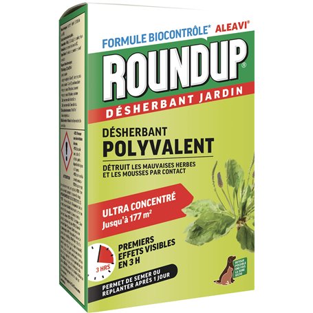 Roundup Désherbant Rapide Concentré 400 ML