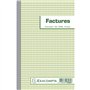 Exacompta - Réf. 13280AE - 1 Manifold FACTURES - 50 feuillets numérotés et autocopiants - duplicatas (1 original + 1 copie) - fo