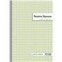Exacompta - Réf. 13500AE - 1 Manifold RECETTES DÉPENSES - 50 feuillets numérotés et autocopiants - triplicatas (1 original + 1 c