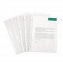 Exacompta - Réf. 5900E - Boîte de 100 pochettes perforées en Polypropylène lisse haute résistance - Epaisseur 9/100ème - Perfora