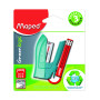 Maped – Mini Agrafeuse Greenlogic 26/6 24/6– Agrafeuse en plastique recyclé - Agrafeuse de poche avec ôte-agrafes + 400 agrafes 