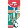 Maped - Ciseaux Smiling Planet Vivo durables de 12 cm - Poignées en plastique composite fibre de bois en matériau certifié FSC -