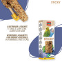RIGA - Barres De Sticky Aux Fruits De Pays - Nourriture pour Perruches - Baguettes Graines Cuites Au Four - Raisin - Vitamines E